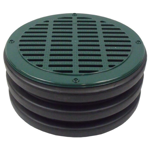 Polylok - 15" Grated Cover for Corrugated Pipe - 300415-GR