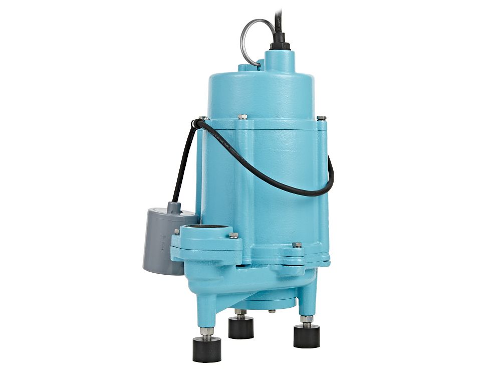 Little Giant - 509811 - 16G-V151-20 115 Volt 1 HP Automatic Grinder Pump with 20' cord and Piggyback Vertical Float Switch