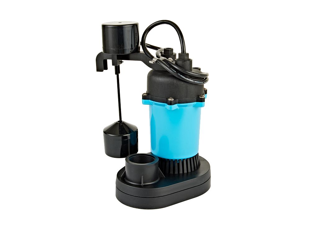 Little Giant - Proven Pump - 506251 - BSP33V 115 Volt 60 Hz 1/3 HP with Vertical Piggyback Switch