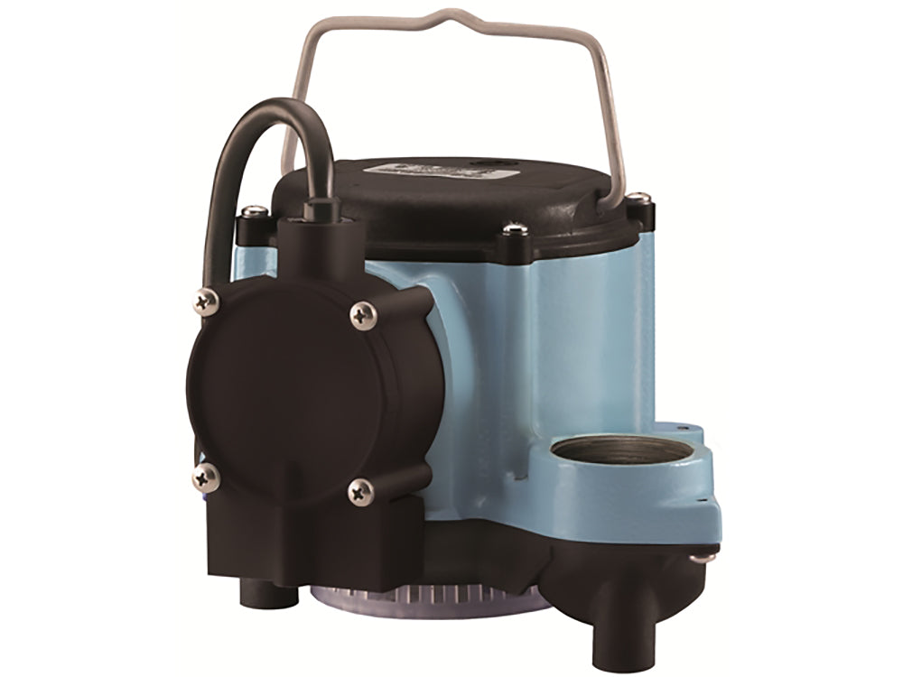 Little Giant - 506125 - 6-CIA 115V 60Hz - 1/3 HP, 46 GPM - Automatic Submersible Sump Pump, 25' power cord