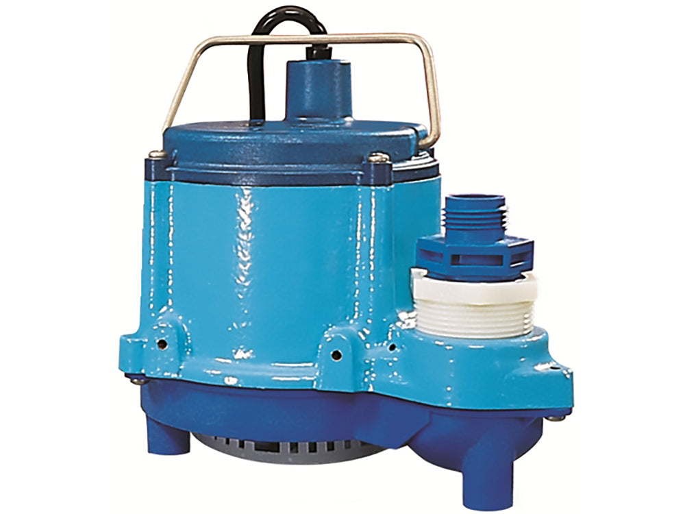 Little Giant - 506271 - 6-CIM-R 115V 60Hz - 1/3 HP, 46 GPM - Manual Submersible Sump Pump, 10' power cord (506913)