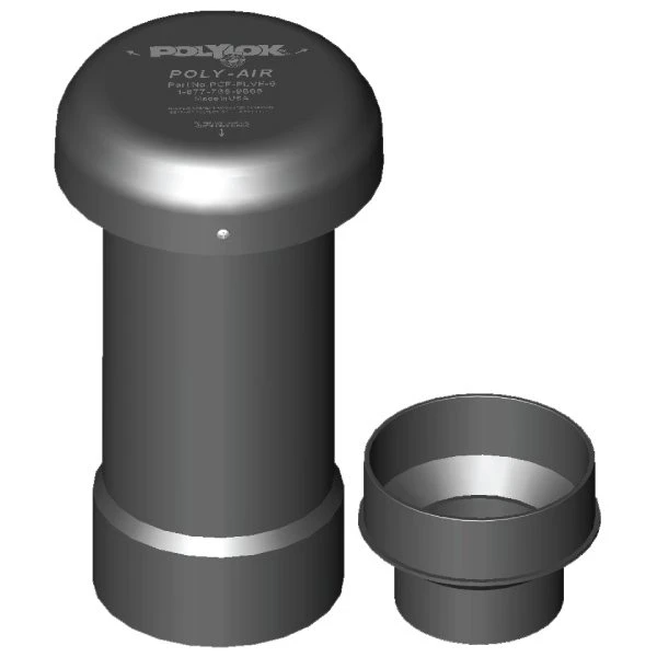 Polylok - 6" Poly-Air Carbon Vent Filter - PCF-PLVF-6