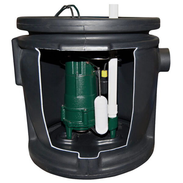 Zoeller Pump Company - 915-0030 - Sys,Sew-M803/PSF24x36/Underground/Check Valve/4" Inlet Hub/Alarm