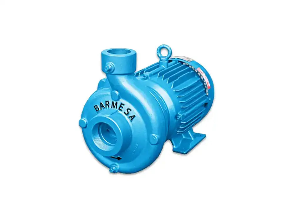 Barmesa Pumps - IB1½-3-2 - 62071006 - IB Series - 2" x 1.5" T 3HP, 3PH, 3500RPM End-Suction Premium Efficiency Centrifugal Pump w/ TEFC Enclosure & Stainless Steel Impeller