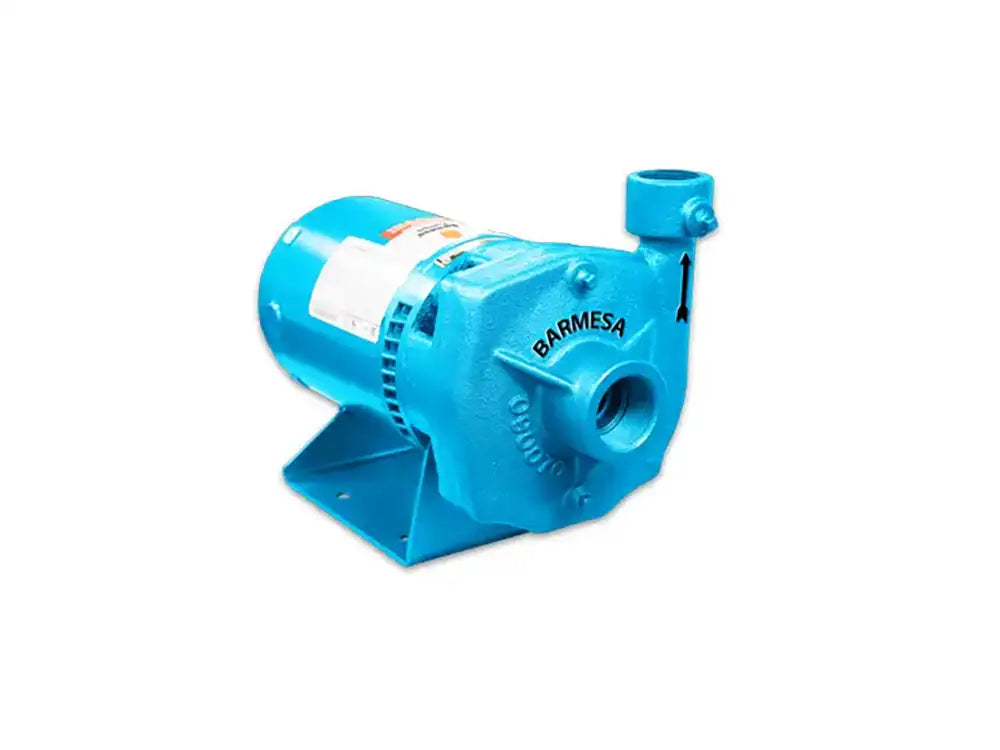 Barmesa Pumps - IC1¼-3-2-1 - 62071508 - IC Series - 1.5" x 1.25" T 3HP, 1PH, 3500RPM End-Suction Premium Efficiency Centrifugal Pump w/ TEFC Enclosure & Cast-Iron Impeller