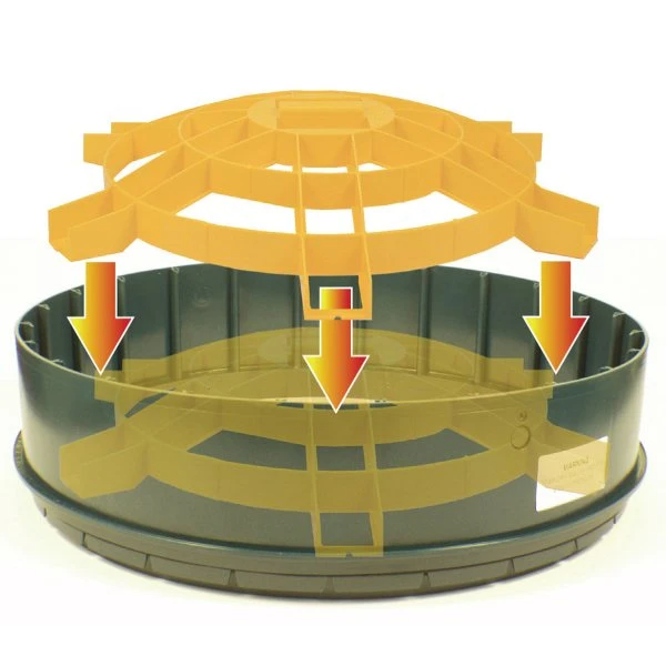 Polylok - 20" Riser Safety Screen - 3009-SS