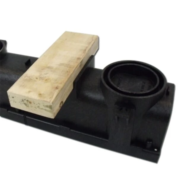 Polylok - 48" Heavy Duty Black Trench Drain & Grate - PL-90860-BLACK