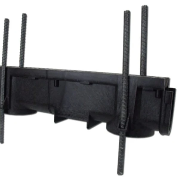 Polylok - 48" Heavy Duty Black Trench Drain & Grate - PL-90860-BLACK