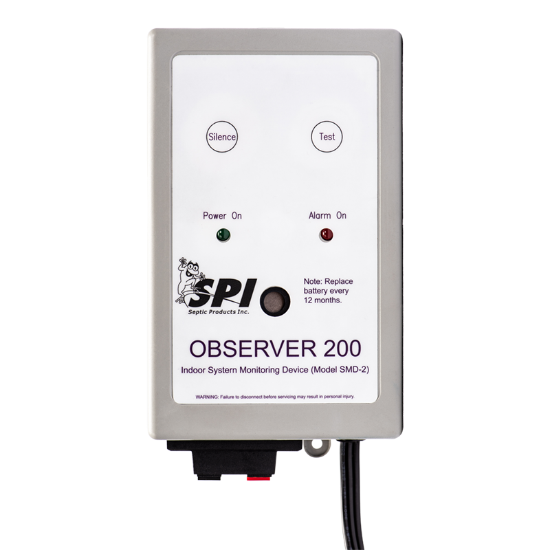 SPI - Observer 200 Indoor High Water Alarm With Battery Backup (no float switch) - 10A202