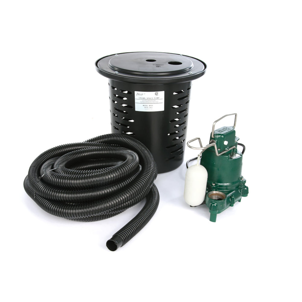 Zoeller Pump Company - 108-0001 - Crawl Space Sump W/M53 Pump/25'Cd