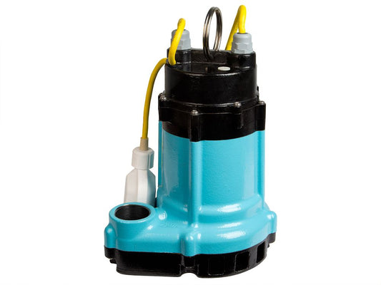 Little Giant - 511710 - HT-10E-CIA-FS 80 GPM Submersible Sump Effluent Pump with Integral Float Switch - 15ft power cord