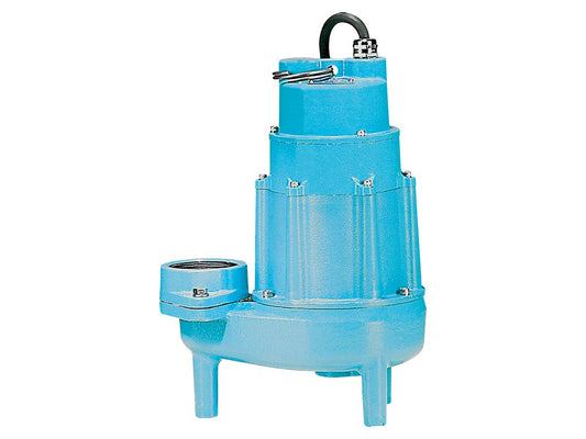 Little Giant - 520150 - 20S-CIM 230V 60Hz 2 HP, 205 GPM, 3Phase - Manual Submersible Sewage Pump - 20' power cord