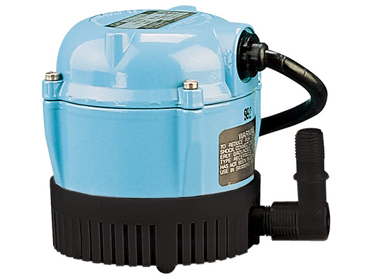 Little Giant - 500203 - 1-A 115V 60 Hz, 170 GPH Small Submersible - 6' Power Cord (Replacement pump for 500000)(500965)(500914)