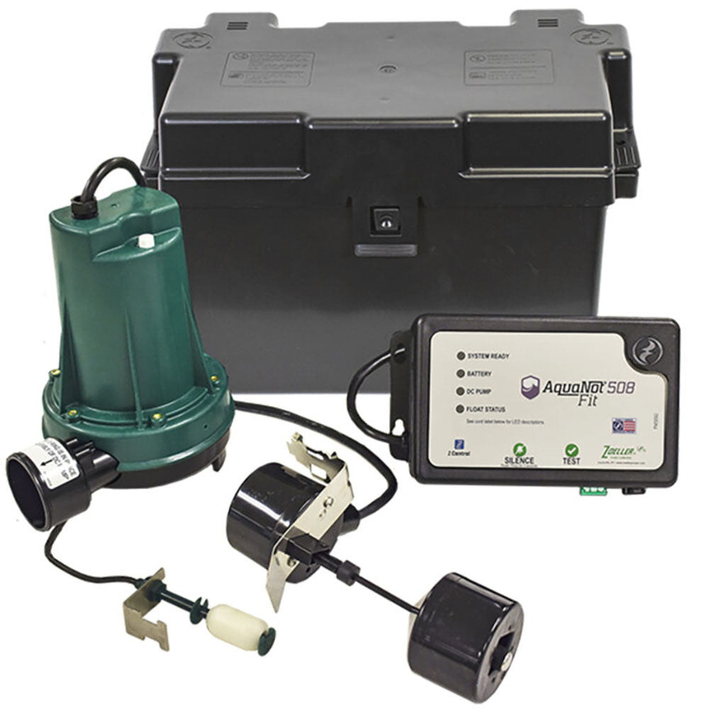 Zoeller Pump Company - 508-0014 - 508 12V/DC Back-Up System/Aquanot Fit