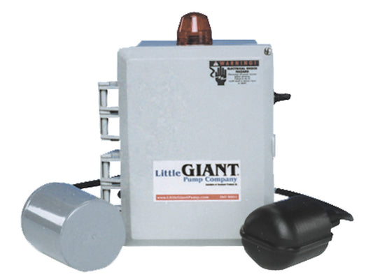 Little Giant - 513257 - 1151W200H17A Indoor/Outdoor Simplex Controller, 1Phase 115/230V (1 on-off & 1 alarm float)