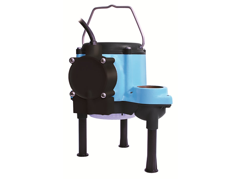 Little Giant - 506162 - 6-CIA w/legs 115V 60Hz - 1/3 HP, 46 GPM - Automatic Submersible Sump Pump w/ legs, 8' power cord