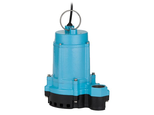 Little Giant - 506802 - 6EC-CIM 115 Volt 1/3 HP Manual Pump with Polypropylene Base, 20' Cord(Replaces 506611,506711)