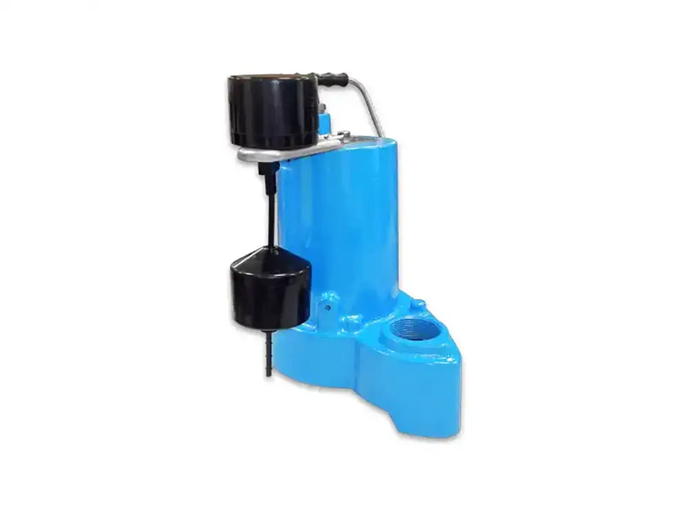 Barmesa Pumps - BP33 - 62180001 - 1/3HP, 1PH, 60Hz, 115V, 3500RPM, 10' Cord, Manual Operation Submersible Sump/Utility Pump