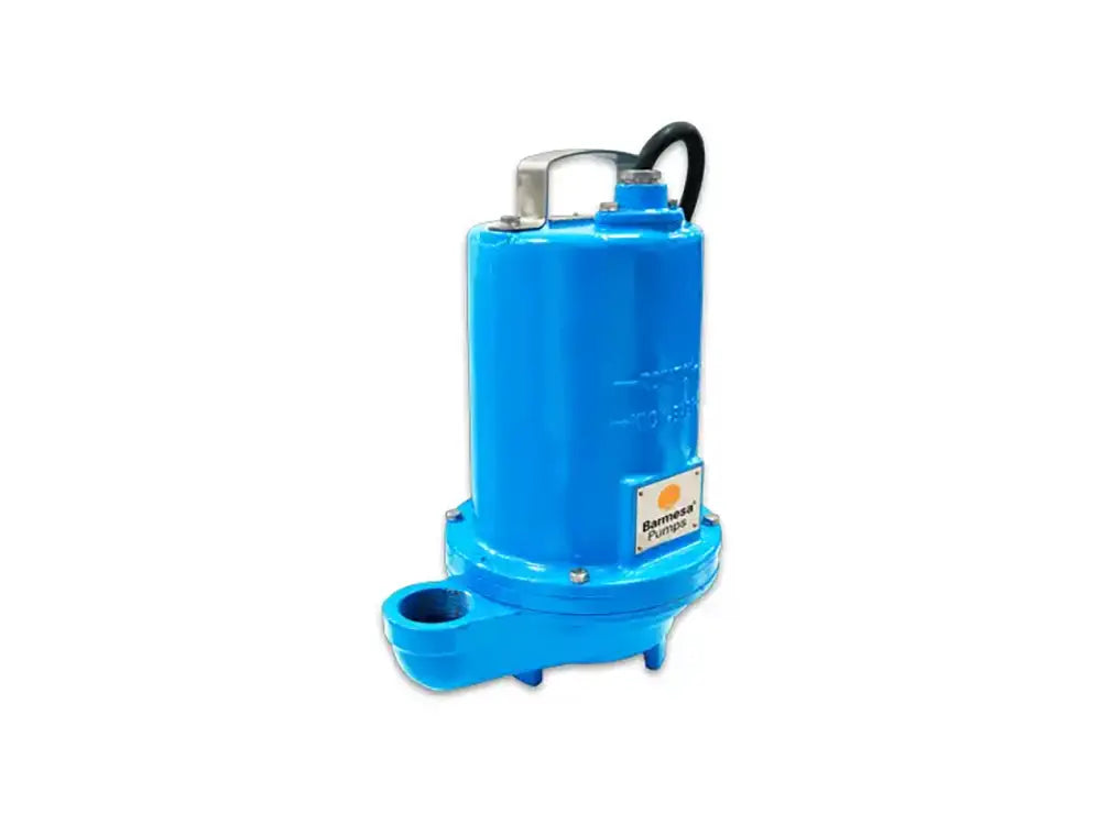 Barmesa Pumps - BPSTEP1022 - 62180206 - 1HP, 1PH, 60Hz, 230V, 3500RPM, 30' Cord, Manual Operation Submersible Effluent Pump