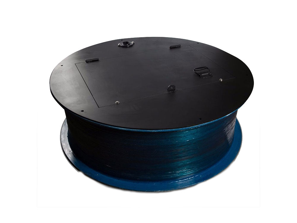 Topp Industries - C24-12SSa - 12G Simplex Black Epoxy Steel Cover - 40 Lbs W/ (1) Access Plate & (1) Blank Inspection Plate