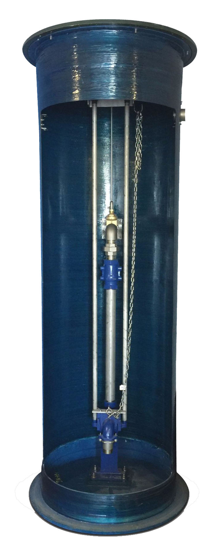 Topp Industries - FSFB36X180F-3P - 3"-Freeflo Guiderail Simplex Package System