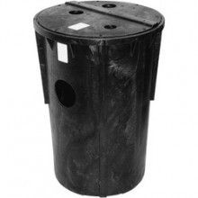 Zoeller Pump Company - 31-0154 - Basin,F-S/18X30/2V2D/(1)4"Flat Hub/Split Cover