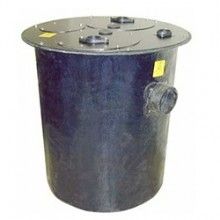 Zoeller Pump Company - 31-1105 - Basin,PSF-D/30X36/2V2D/(1)4"Hole/FG Cover W-Insp
