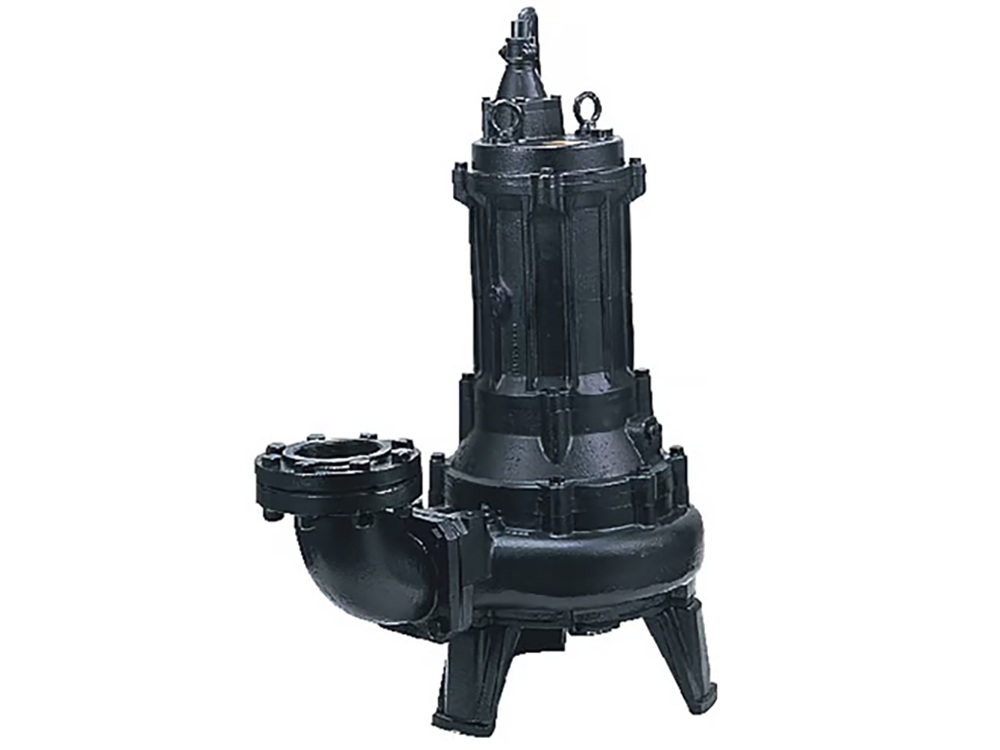 Tsurumi Pump - 100B45.5 - 208V/230V/460V, 3PH, 22.6A/20.5A/10.3A, 4" Discharge, 7.5HP B Series Pump