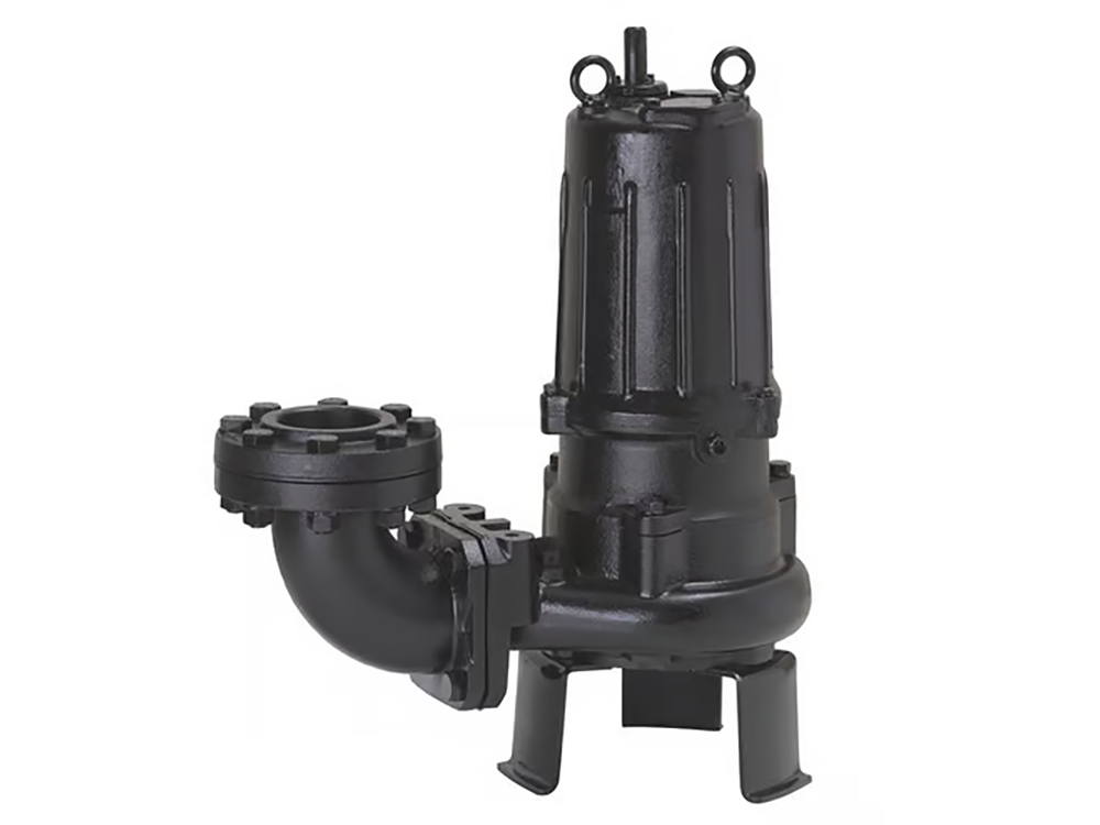 Tsurumi Pump - 100C222 - 460, 3PH, 35.0A, 4" Discharge, 30HP C Series High-Head Cutter Pump