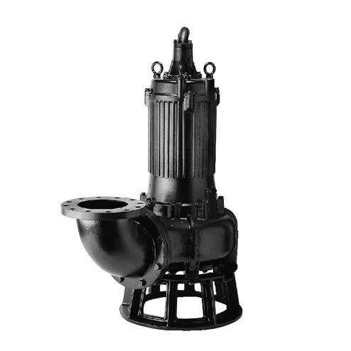 Tsurumi Pump - 200BZ475-61/250BZ475H-61 - 460V, 3PH, C/F(A), 8" or 10" Discharge, 100HP BZ Series Pump