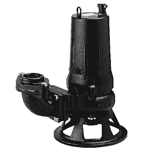 Tsurumi Pump - 50C2.75 - 208V/230V/460, 3PH, 3.5A/3.5A/1.8A, 2" Discharge, 1HP C Series High-Head Cutter Pump