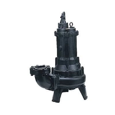 Tsurumi Pump - 80C21.5 - 208V/230V/460, 3PH, 6.2A/5.9A/3.1A, 3" Discharge, 2HP C Series High-Head Cutter Pump