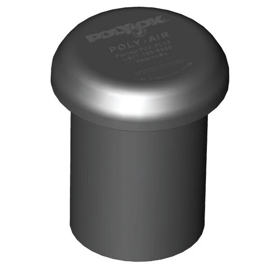 Polylok - 6" Poly-Air Carbon Vent Filter - PCF-PLVF-6