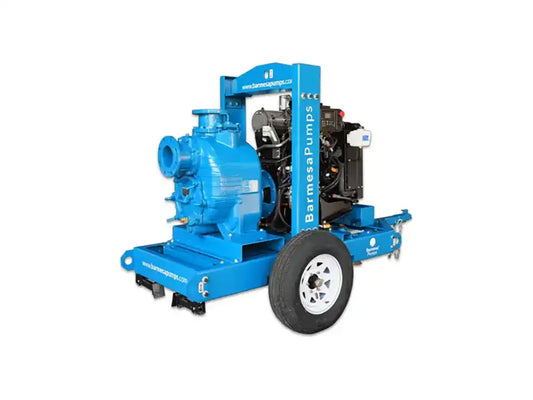 Barmesa Pumps - SH6-4TNV98C - 6" X 6" 67.6HP Yanmar Diesel Engine Driven 3" Solids Handling Pump