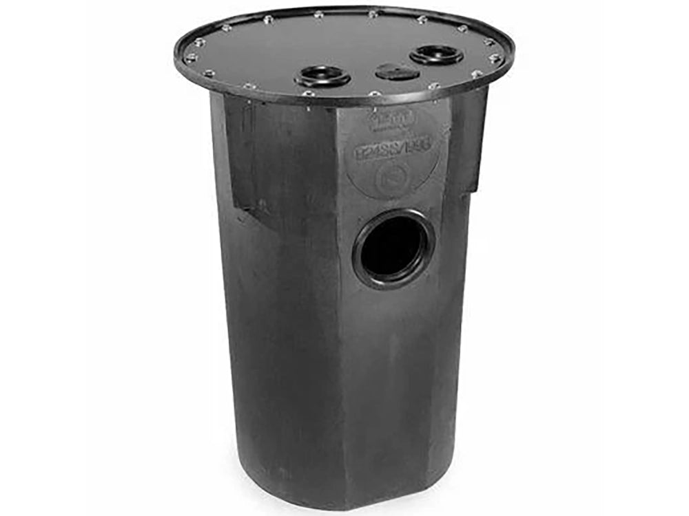 Topp Industries - B24SSIL - 18"X30" Iapmo Listed Basin - Basin Package W/ 10G Simplex Steel Cover