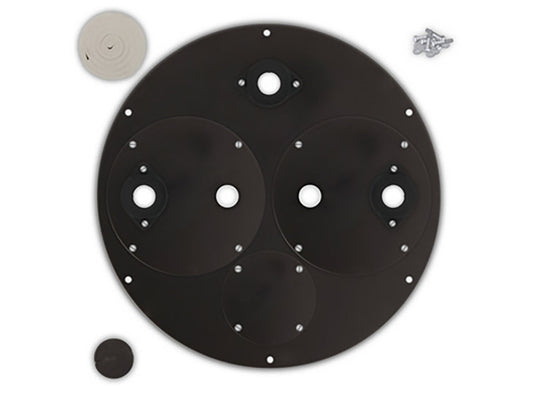 AK Industries - LB-S3002 - 30" Diameter 1/4" Thick Solid Steel Duplex Cover