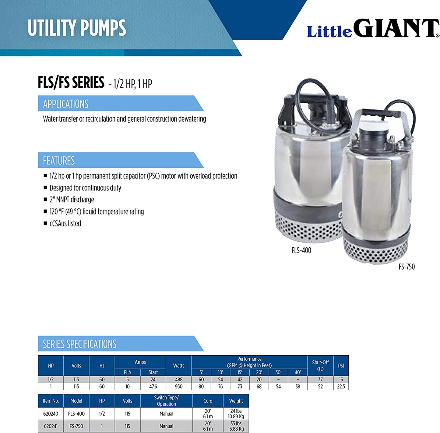 Little Giant - FS-750 - 620241