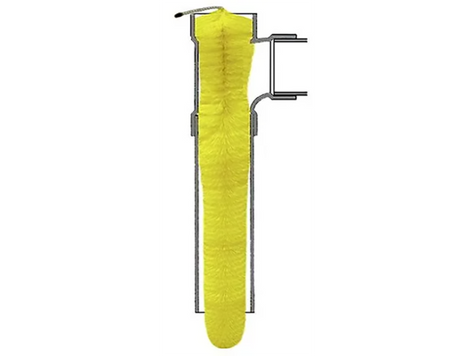 SimTech Filter - STF-110 - 4" Yellow Bristle Filter